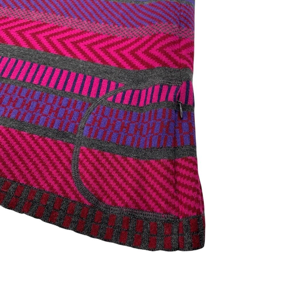 Krimson Klover Tallchief Sweater Dress XS Wool Silk Fair Isle Chevron Stripe - Picture 4 of 11